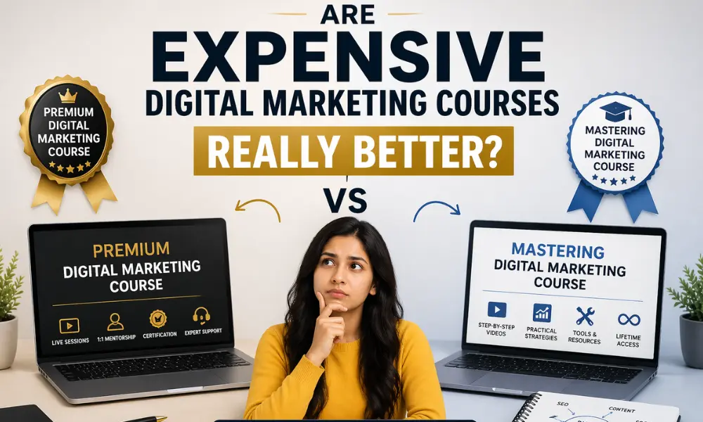 Are Expensive Digital Marketing Courses Really Better?
